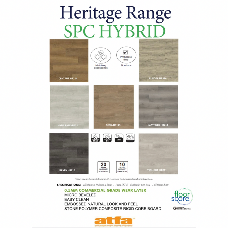 Deluxe Hybrid Flooring Supply Only